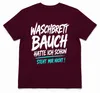 Tričko s potiskem "Waschbrett Bauch" (štíhlé břicho), s Náhled obrázku produktu 2