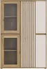 Vetrina Neutra Rovere e Cashmere con Ante in Vetro Anteprima dell’immagine prodotto 10