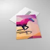 Bilder auf glas - Einteilig - Pferd Tiere Geometrie Diamant Produktbild-Vorschau 2