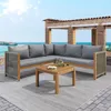 Gartenmöbel-Set, modulares Outdoor-Sofa, Produktbild-Vorschau 1