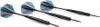 Three darts are laid out on a white background. Produktbild-Vorschau