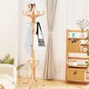 COSTWAY Garderobenständer 184cm, Kleiderständer Holz, Produktbild-Vorschau 1