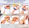 25 Stück Akupressur Ring Set, Massageringe Für Finger, Produktbild-Vorschau 3