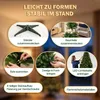 Lindenstein Weihnachtsbaum 220 cm, PVC, mit LED-Baummantel Produktbild-Vorschau 6