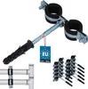 KOTARBAU® Sada 10 ks rúrkových svoriek 1/2" s dvojitým Náhľad obrázku produktu 1