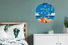 MuchoWow® - Wand Kreis - Das Schlafzimmer - Die Bilder - Produktbild-Vorschau 2