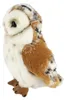 Plüschtier Schleiereule 20 cm, Eulen Uhu Stofftiere Produktbild-Vorschau 2