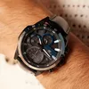 Casio EDIFICE Classic Solar Powered Chronograph Nighttime Voir les images du produit 16