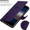 Cadorabo kryt pre Sony Xperia L3 ochranný kryt vo fialovej Náhľad obrázku produktu 4