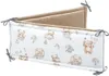 Boho Bears & Cappuccino Soft Velvet Bettumrandung Produktbild-Vorschau 1