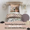 Kinderbettwäsche Set Bär 2-teilig 135x200 80x80 cm - Produktbild-Vorschau 2