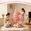ROSEJANE, sztuczne drzewko świąteczne, kolor różowy, Podgląd zdjęcia produktu 6