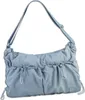 A light blue Bench "soft" shoulder bag is shown against a white background. Produktbild-Vorschau