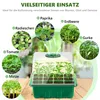 Growbox Pflanzenlampe Vollspektrum Sonne,Anzuchtkasten Produktbild-Vorschau 6