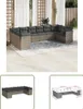 The Living Store 10-tlg. Garten-Sofagarnitur mit Kissen Produktbild-Vorschau 1