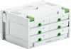 Festool SYS 3-SORT/6, Werkzeugkasten, Grün, Weiß, 295 mm, Produktbild-Vorschau 1