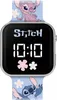 A digital watch with Stitch and Angel characters from Disney's Lilo & Stitch. Voir les images du produit