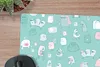 MuchoWow® Mauspad Mousepad Monster - Muster - Pastell 40x30 Produktbild-Vorschau 2
