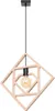 Lampa wisząca CARO 1xE27 15W drewno 145x8x50cm Sollux Podgląd zdjęcia produktu 1