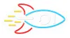 Forever Light Neon PLEXI LED ROCKET multicolor NNE18, Produktbild-Vorschau 2