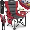 TRESKO® Campingstuhl Faltbar bis 200kg | Faltstuhl mit Produktbild-Vorschau 1