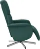 A dark green recliner chair is shown from the side against a white background. Náhľad obrázku produktu