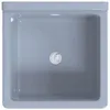Lavabo pour montage murale gris 40x40x24 cm résine Voir les images du produit 7