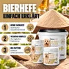 REAVET Bierhefe Pulver für Hunde & Katzen 250g – Reines Produktbild-Vorschau 4