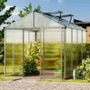 GFP Gewächshaus Premium 22 aus Alu - 222x294 cm - 10 mm Produktbild-Vorschau 2