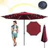 Aopunly Ø350cm Sonnenschirm Schirm UV40+ Gartenschirm Produktbild-Vorschau 1
