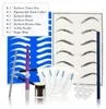 Professionelle Augenbraue Permanent Tattoo Praxis Kit Produktbild-Vorschau 2
