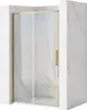 Drzwi Prysznicowe Rea Rapid Slide Brush Gold 160X0,6X195Cm Podgląd zdjęcia produktu 1