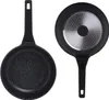 Pentole nere INDUCTION GLASS LID 10 pezzi set di pentole Anteprima dell’immagine prodotto 19