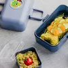 MONBENTO Kinder Brotdose TRESOR 16 x 9.2cm Blau Lunch Produktbild-Vorschau 5