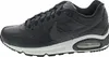 A side view of a black Nike Air Max Command leather sneaker. Voir les images du produit
