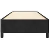 vidaXL Sommier noir 90x190 cm velours Voir les images du produit 4