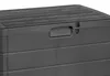 XL Auflagenbox Sitzbank 2 Personen Kunststoff  Anthrazit 340L Produktbild-Vorschau