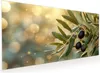 Küchenrückwand Spritzschutz Glas mit Motiv Olivenzweig 40 x Produktbild-Vorschau 1