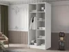 MIRJAN24 Kleiderschrank Bono I, Schlafzimmer, Produktbild-Vorschau 4