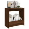vidaXL Tavolino marrone effetto rovere 50x26x50 cm Anteprima dell’immagine prodotto 3