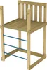 Plattform mit Leiter (120 cm) SKYWOOD Braun H120cm Produktbild-Vorschau 1