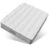 A white and gray mattress is shown from a diagonal angle on a white background. Produktbild-Vorschau