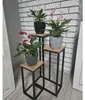 Ruhhy 25626, Blumentopfhalter, 67 x 34,5 x 34,5 cm, braun Produktbild-Vorschau 4