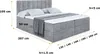 ALTDECOR Boxspringbett mit H4 Matratze und Topper - 200 x Produktbild-Vorschau 7