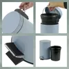 kela Kosmetikeimer Monaco blau17cm 3l 24290 frostblau Produktbild-Vorschau 12