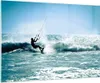 Bilder auf glas - Drachen-Surfen Wasser Ozean - 100x70cm - Produktbild-Vorschau 1