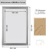 Artos Holz Bilderrahmen Acrylglas Plexi Lifestyle Foto Produktbild-Vorschau 2