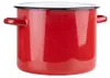 Emaillierter Topf ohne Deckel RED 5.5l Gas Induktion Produktbild-Vorschau 8