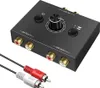 RCA L/R Audio-Umschalter 2(1)-In-1(2)-Out, Analoger Silent Produktbild-Vorschau 1