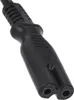 goobay Euro/Geräte C7 Netzkabel Netzkabel mit Eurostecker Produktbild-Vorschau 4